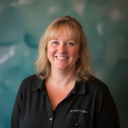 Catherine Morrison, Lead Glass Artist and Tour Guide